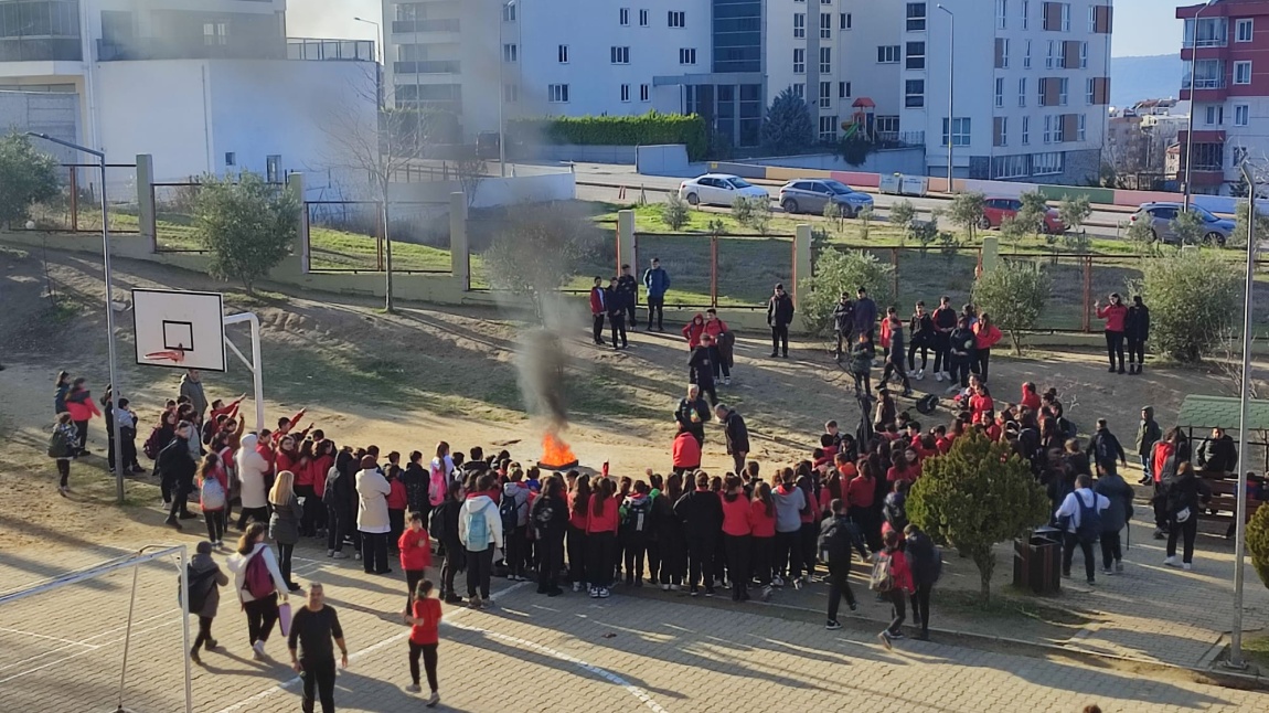 Okulumuzda yangın tatbikatı gerçekleştirildi.